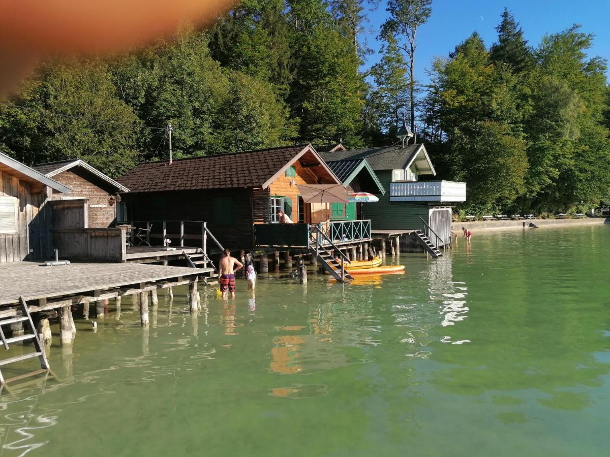 Wunderschoene Ferienwohnung Mit Seeblick Zell am Moos Eksteriør billede